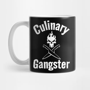 Culinary Gangster - Chef Knife & Flame Mug